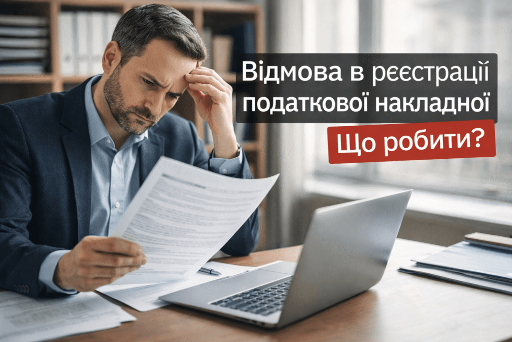 Відмова в реєстрації податкової накладної — аналіз рішення ДПС Як розблокувати податкову накладну через суд у 2026 році