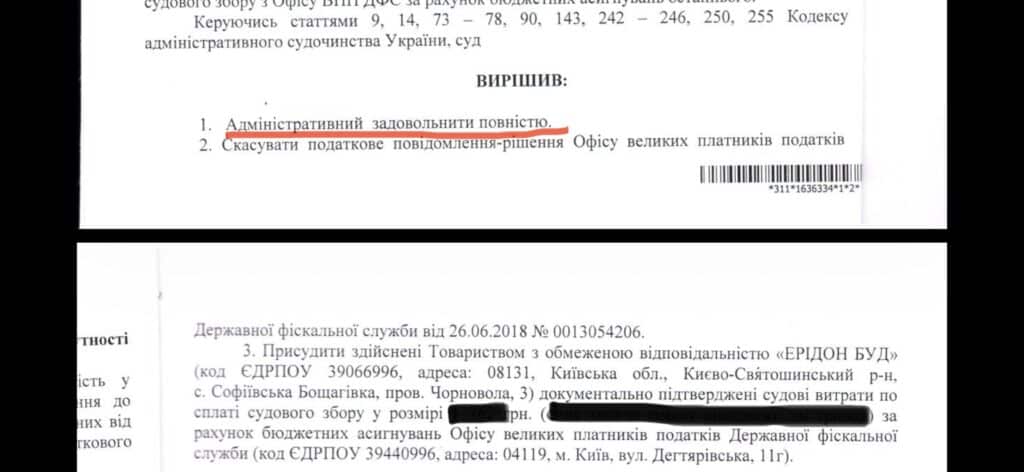 Резолютивна частина рішення суду: адміністративний позов задоволено повністю, ППР Офісу великих платників податків ДФС від 26.06.2018 №0013054206 скасовано